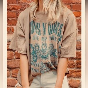 DAYDREAMER Guns N Roses 1988 Tour Tee - One Size (OS)